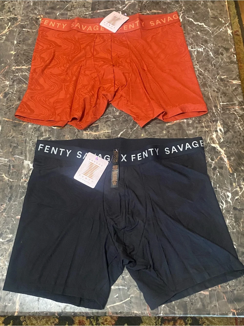 Fenty Bundle Of 2 Men’s Ripple Effects Boxer Underwear XLs
